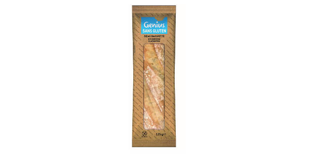 Genius baguette au sans gluten