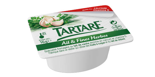 Tartare se décline en version enrichie en calcium et vitamine D