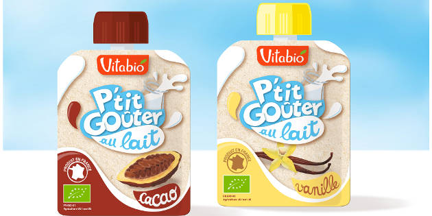 Vitabio lance le P’tit goûter au lait