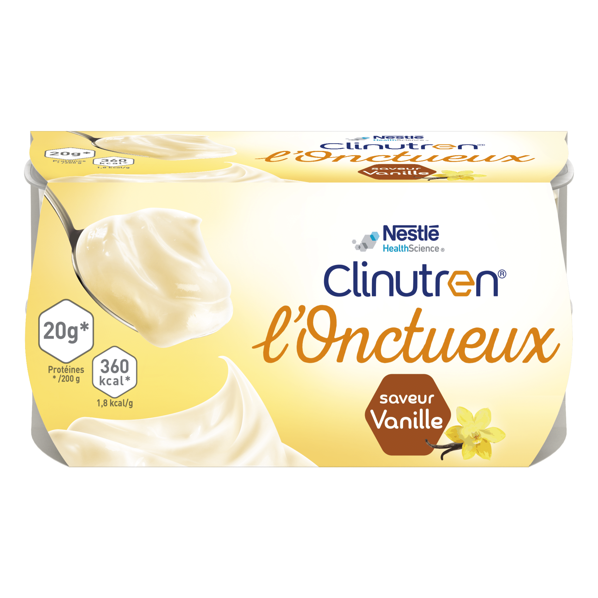 Clinutren l'onctueux saveur vanille