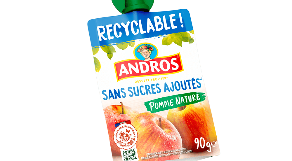 Nutrition365 - Une gourde de compote Haute valeur environnementale